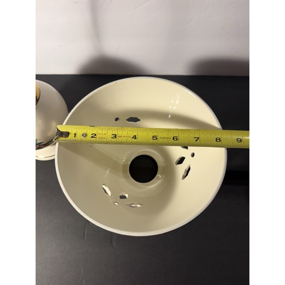 Lenox Holiday Tartan Table Candle Tea Light Lamp Shade Holly Christmas Plaid - Picture 8 of 9